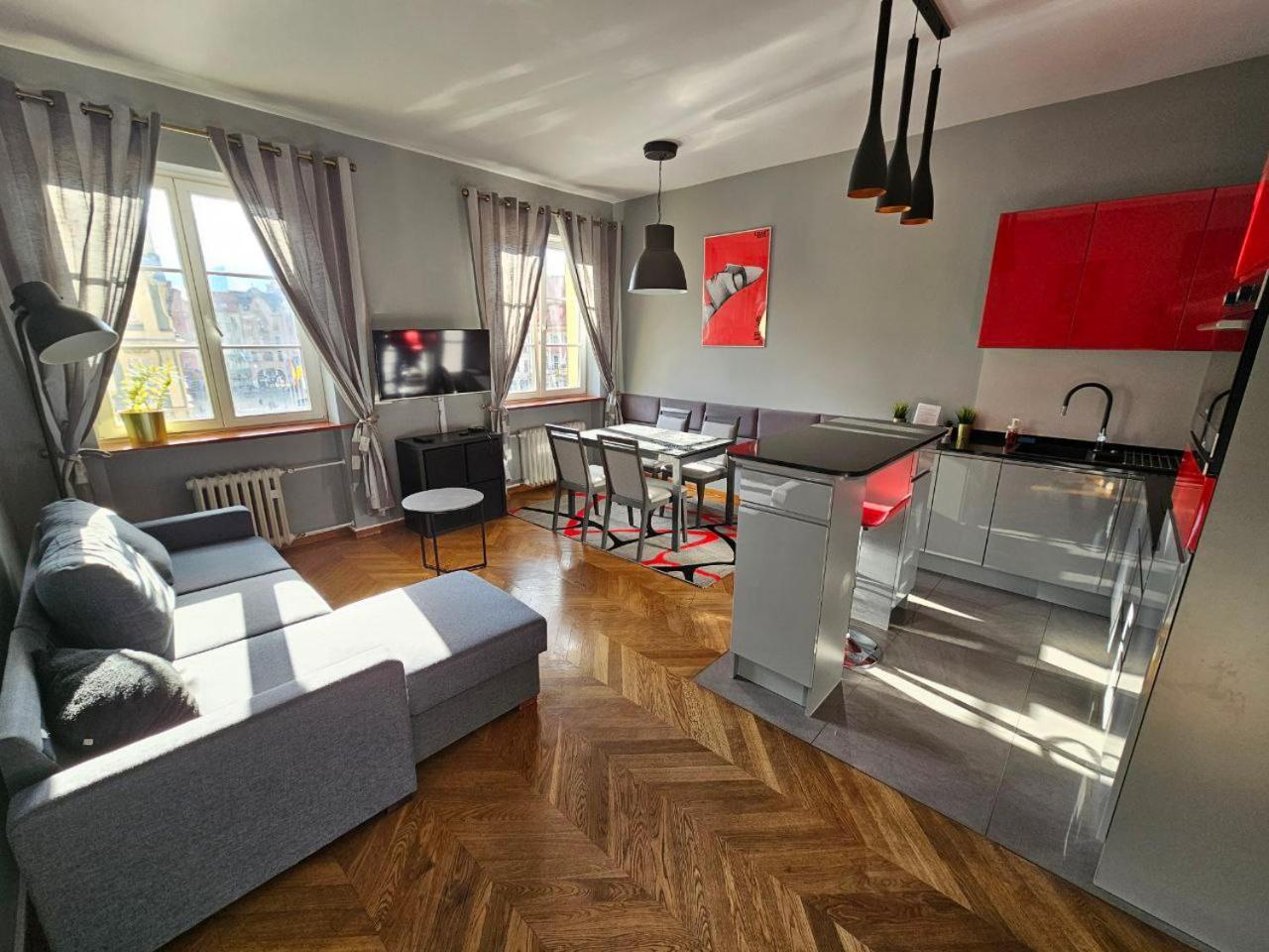 Rynek Market Square Tectum Apartments Вроцлав Экстерьер фото
